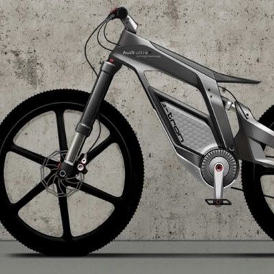 Fiets met elektriese motor