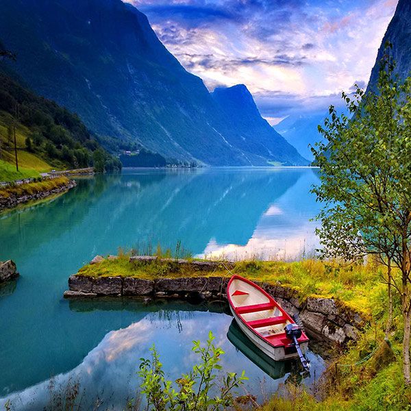 Wasserwege für Katamaran-Touren