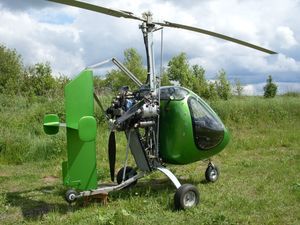 Autogiro buatan pengrajin dari Sergiev Posad