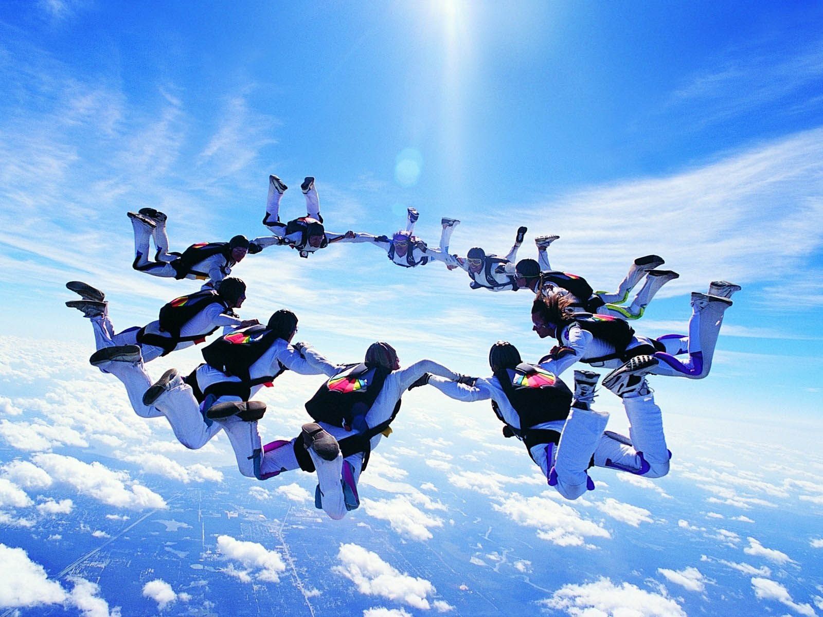 Skydiving