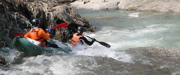 Fiume di 3° categoria di difficoltà
