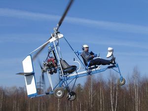 Gyroplane buatan sendiri